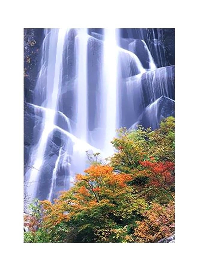 Decorative Wall Poster White/Grey/Green 15x20cm Posters & Prints