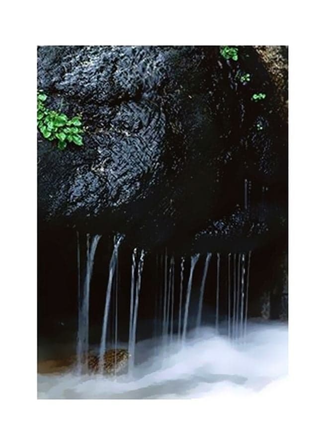 Decorative Wall Poster Black/Green/White 15x20cm Posters & Prints