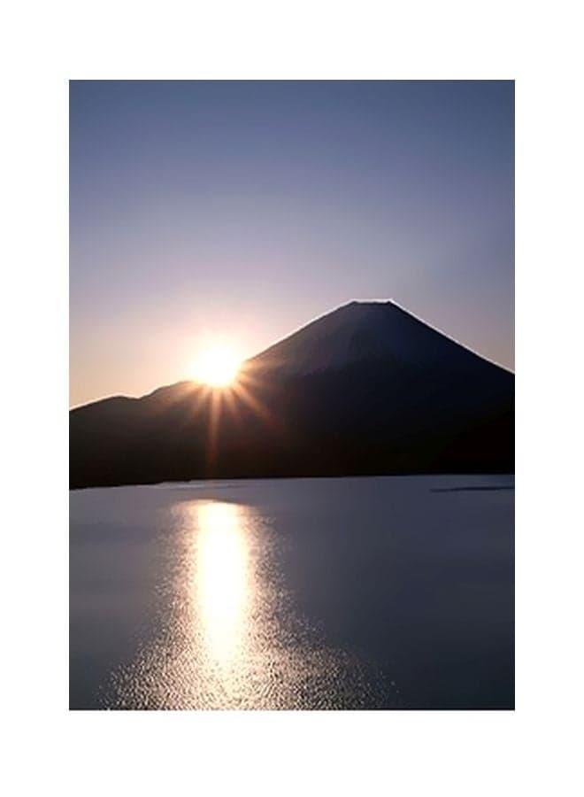 Decorative Wall Poster Blue/White 15x20cm Posters & Prints