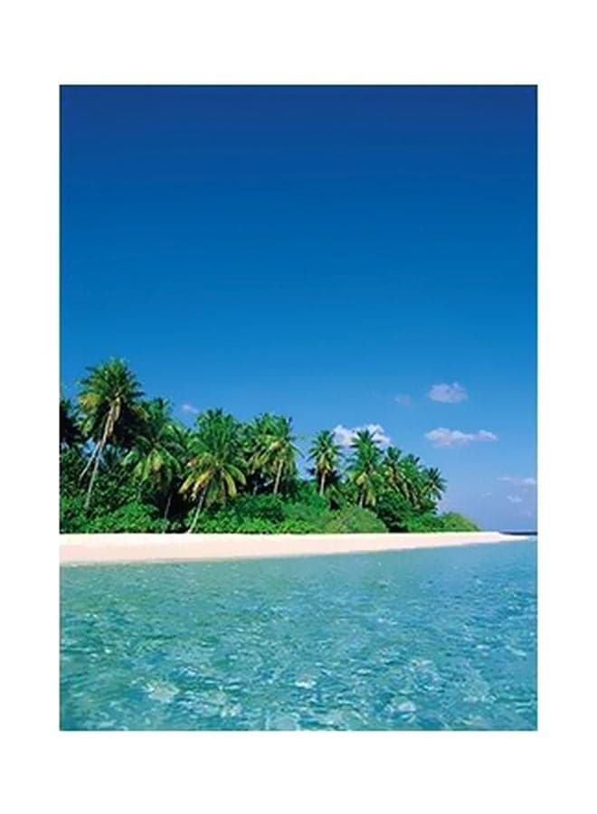 Decorative Wall Poster Blue/Green/White 15x20cm Posters & Prints