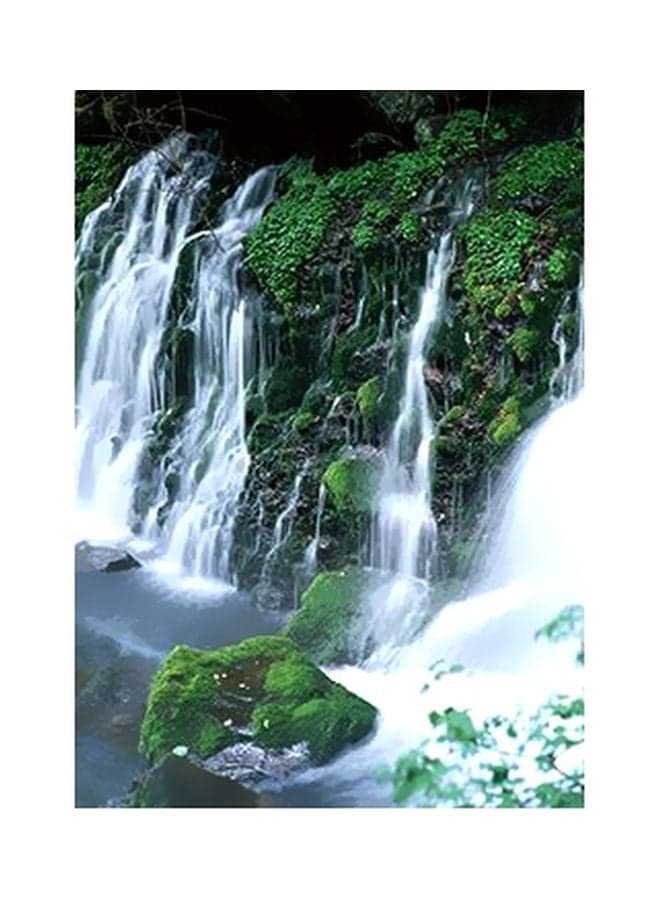 Decorative Wall Poster Green/White 15x20cm Posters & Prints