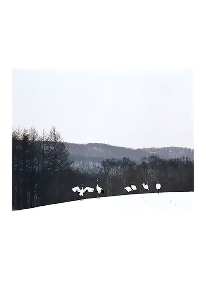 Decorative Wall Poster Grey/White/Black 15x20cm Posters & Prints