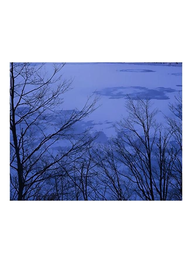 Decorative Wall Poster Blue/Black 15x20cm Posters & Prints