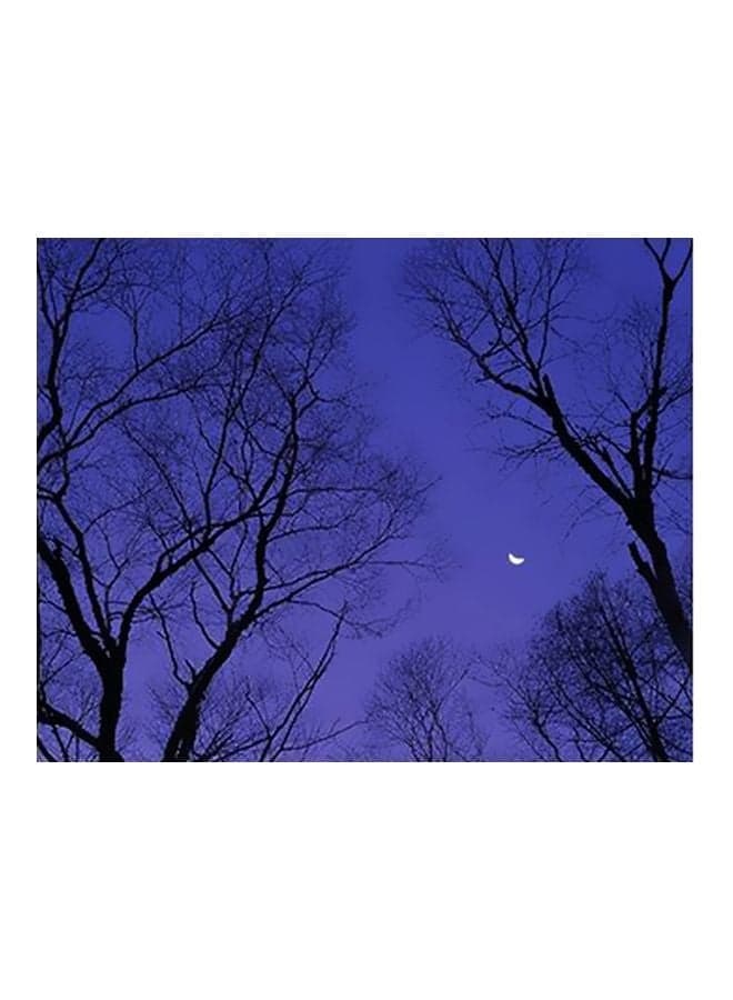 Decorative Wall Poster Blue/Black/White 15x20cm Posters & Prints