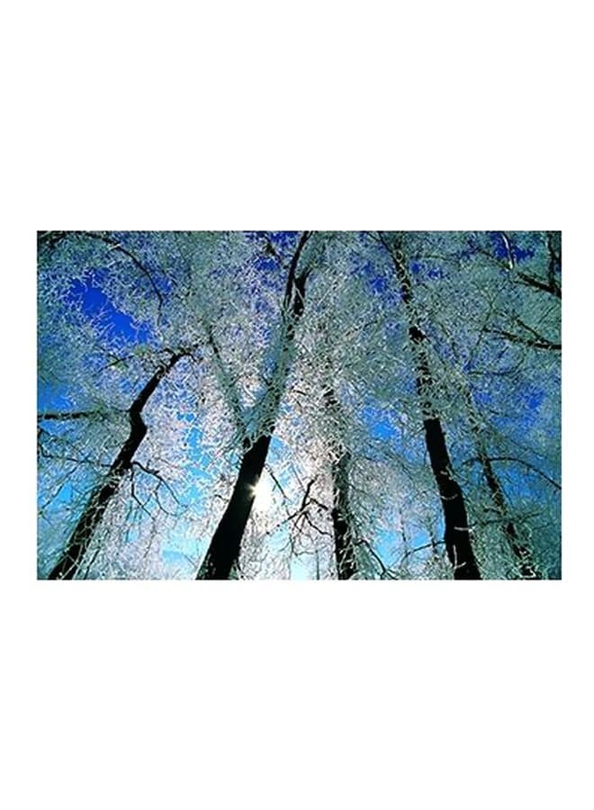 Decorative Wall Poster Blue/White/Black 15x20cm Posters & Prints