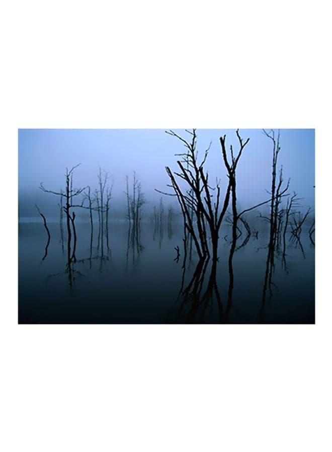 Decorative Wall Poster Blue/Black 15x20cm Posters & Prints