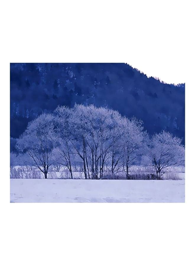 Decorative Wall Poster Blue/White 15x20cm Posters & Prints