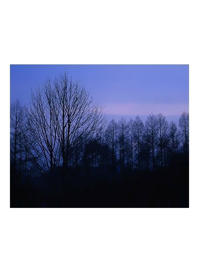 Decorative Wall Poster Blue/Black 15x20cm Posters & Prints