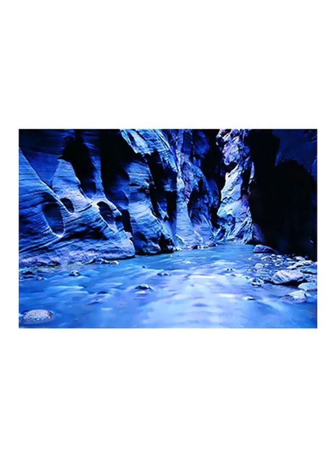 Decorative Wall Poster Blue/White 15x20cm Posters & Prints