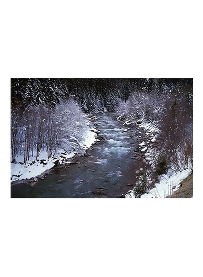 Decorative Wall Poster Green/White/Grey 15x20cm Posters & Prints