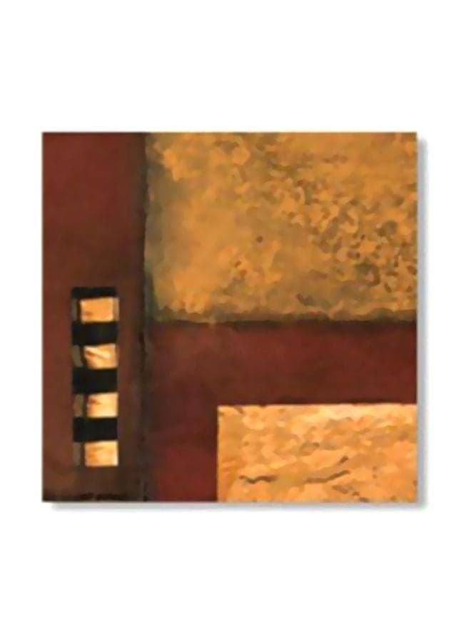 Decorative Tea Coaster Beige/Brown 30x30cm