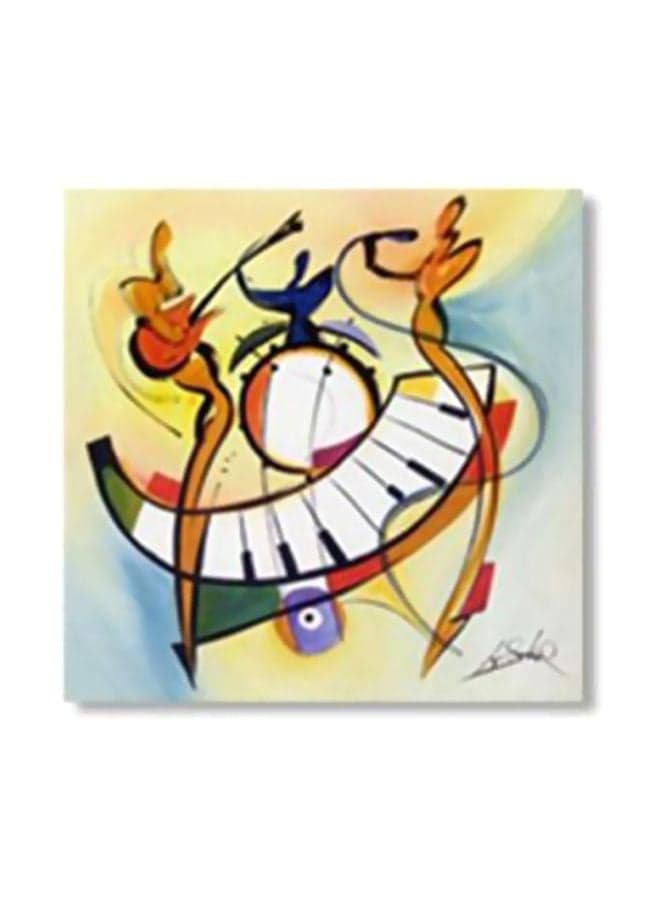 Decorative Tea Coaster Multicolour 30x30cm