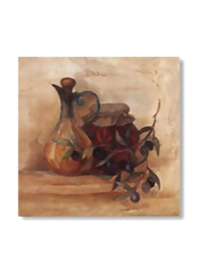 Decorative Tea Coaster Multicolour 34x34cm