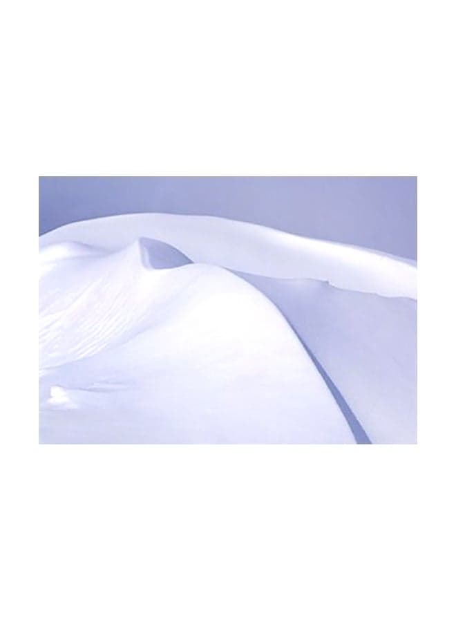 Decorative Wall Poster White/Blue 15x20cm Posters & Prints