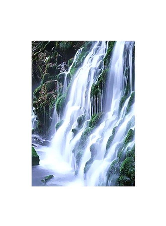 Decorative Wall Poster White/Green/Black 15x20cm Posters & Prints
