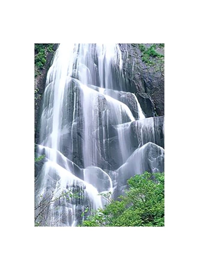 Decorative Wall Poster White/Green/Black 15x20cm Posters & Prints