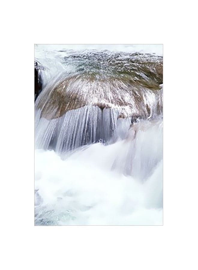 Decorative Wall Poster White/Brown 15x20cm Posters & Prints