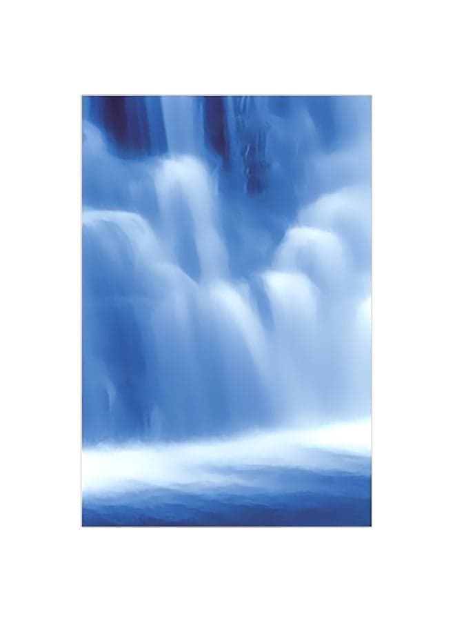 Decorative Wall Poster Blue/White 15x20cm Posters & Prints