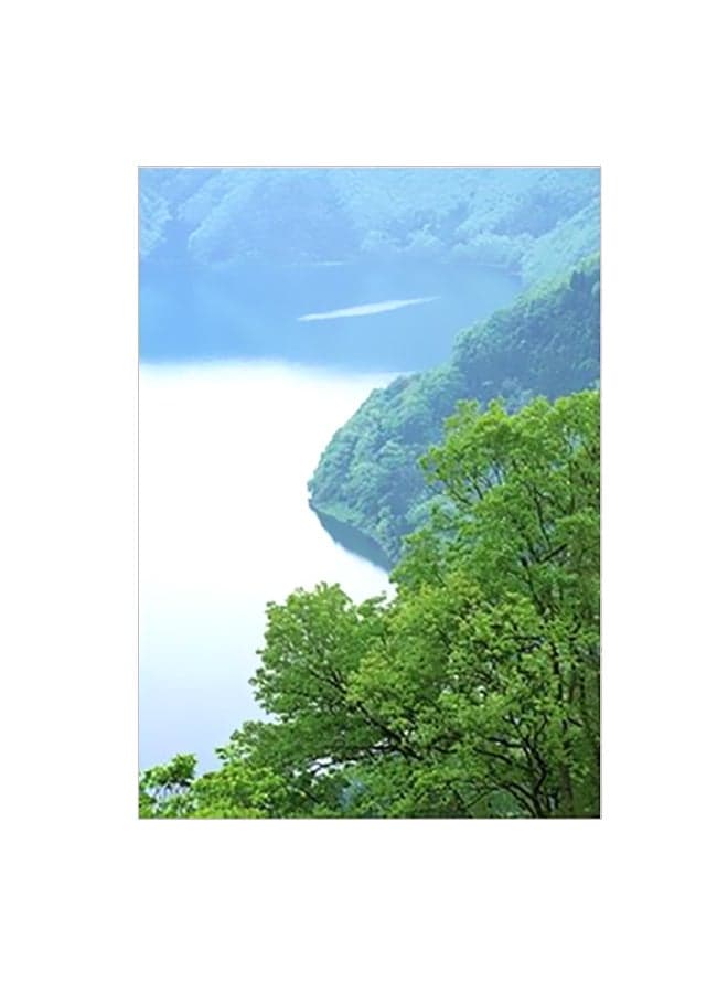 Decorative Wall Poster Green/White 15x20cm Posters & Prints