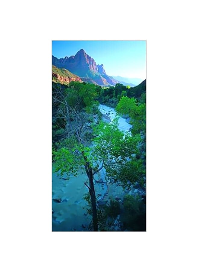 Decorative Wall Poster Green/Blue/Yellow/ 15x20cm Posters & Prints