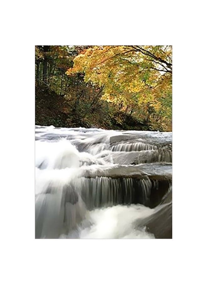 Decorative Wall Poster Yellow/White/Black 15x20cm Posters & Prints