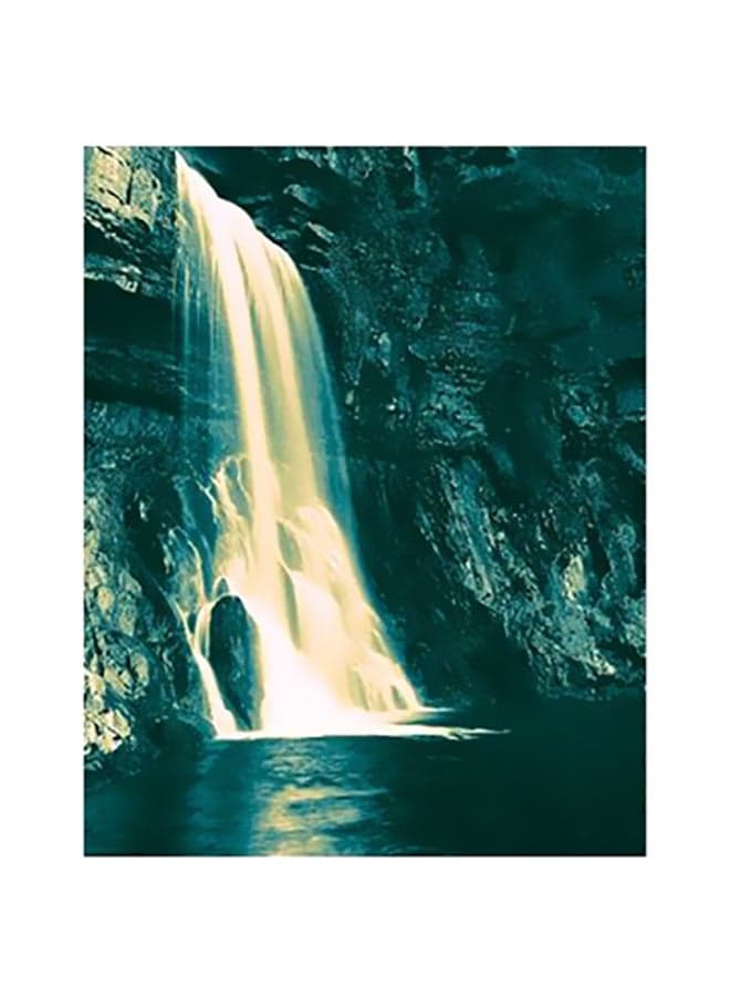 Decorative Wall Poster Blue/White 15x20cm Posters & Prints