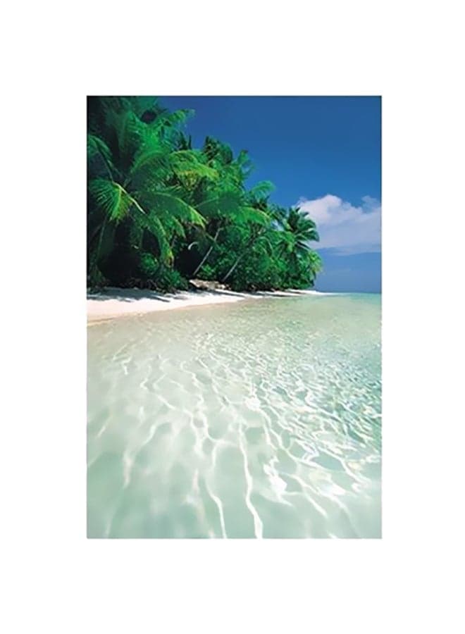 Decorative Wall Poster Green/White 15x20cm Posters & Prints