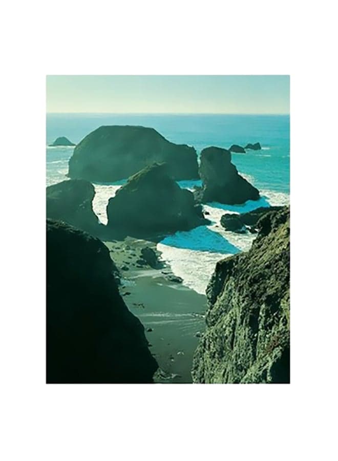 Decorative Wall Poster Green/Blue/White 15x20cm Posters & Prints