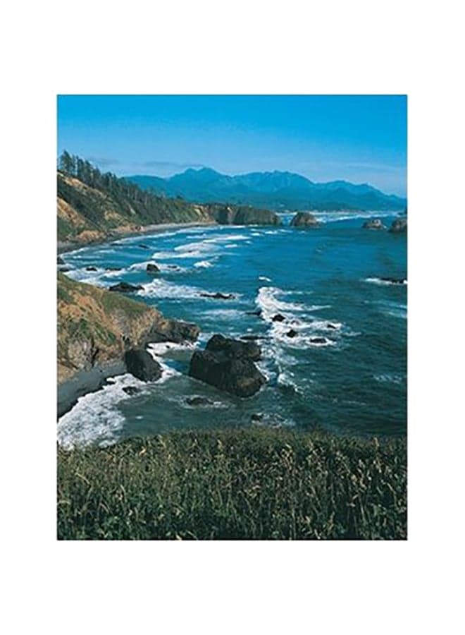 Decorative Wall Poster Blue/Green/Brown 15x20cm Posters & Prints