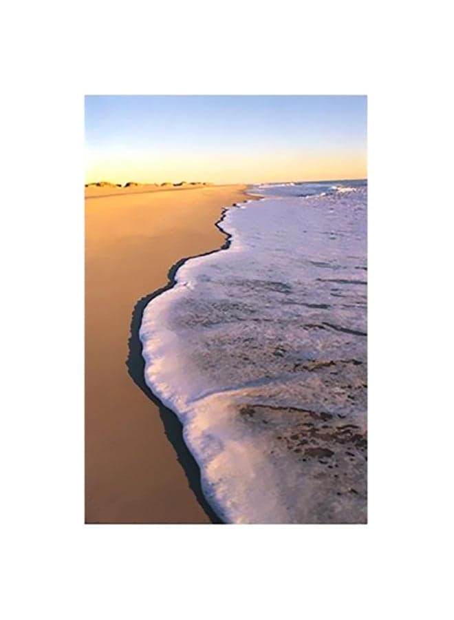 Decorative Wall Poster Brown/White/Yellow 15x20cm Posters & Prints