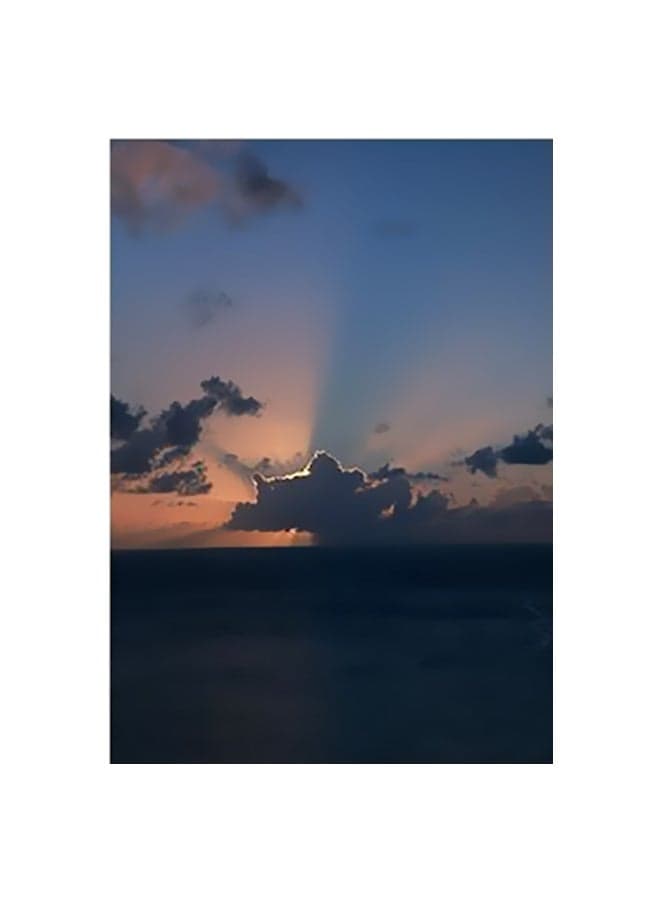 Decorative Wall Poster Grey/Orange 15x20cm Posters & Prints