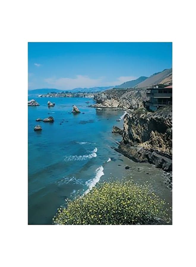 Decorative Wall Poster Blue/Grey 15x20cm Posters & Prints