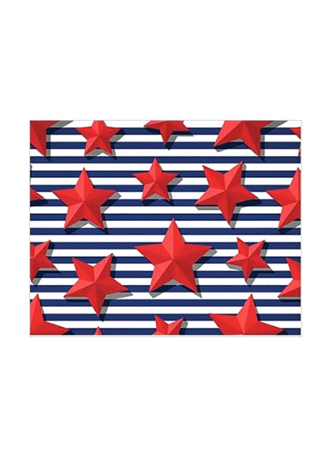 Decorative Wall Poster Blue/Red 15x20cm Posters & Prints