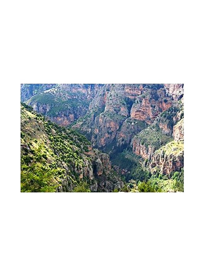 Decorative Wall Poster Green/Brown 15x20cm Posters & Prints