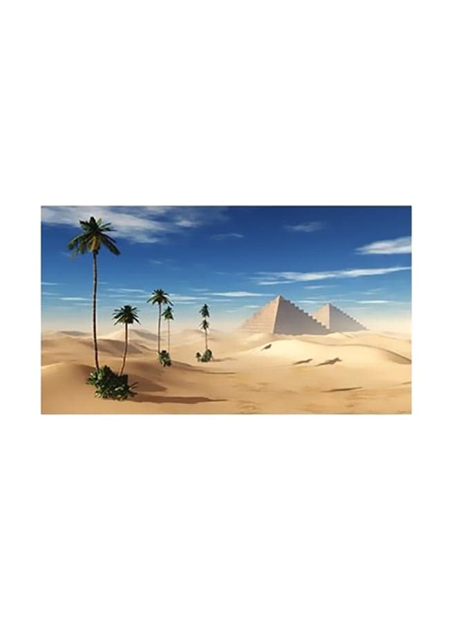 Decorative Wall Poster Blue/Beige/Green 15x20cm Posters & Prints