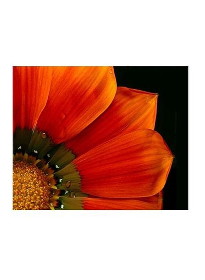 Decorative Wall Poster Orange/Yellow/Black 15x20cm Posters & Prints