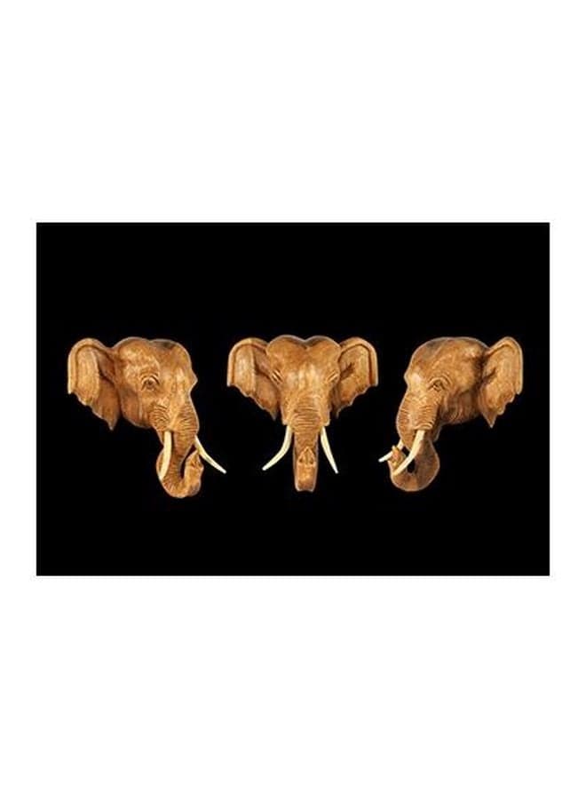 Decorative Wall Poster Brown/Black/White 15x20cm Posters & Prints