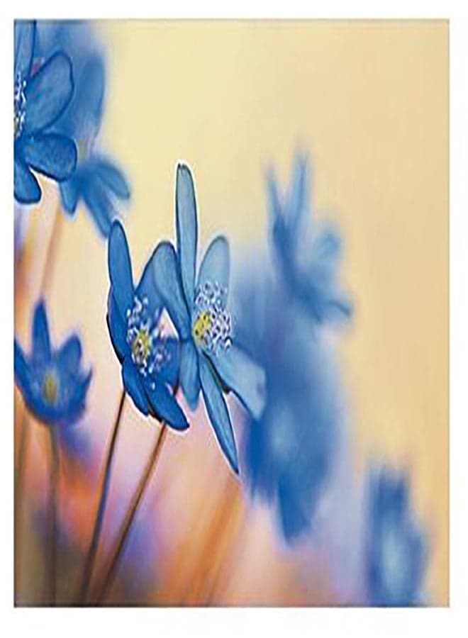 Decorative Wall Poster Blue/Beige 15x20cm Posters & Prints
