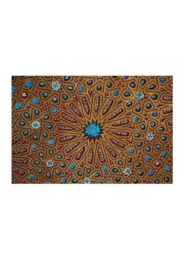Decorative Wall Poster Brown/Red/Blue 15x20cm Posters & Prints