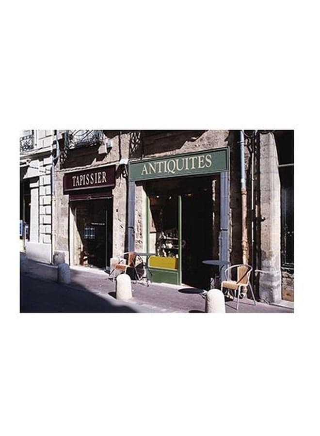 Decorative Wall Poster White/Grey/Green 15x20cm Posters & Prints