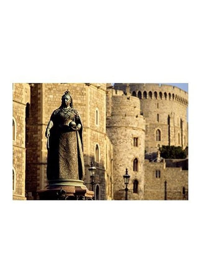 Decorative Wall Poster Yellow/Grey 15x20cm Posters & Prints