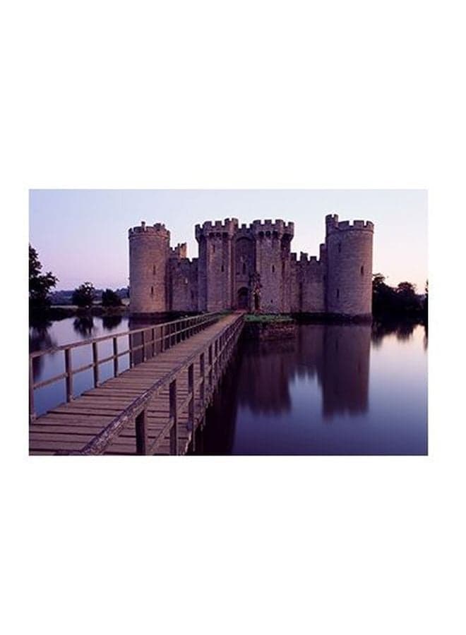 Decorative Wall Poster Purple/Brown/Green 15x20cm Posters & Prints