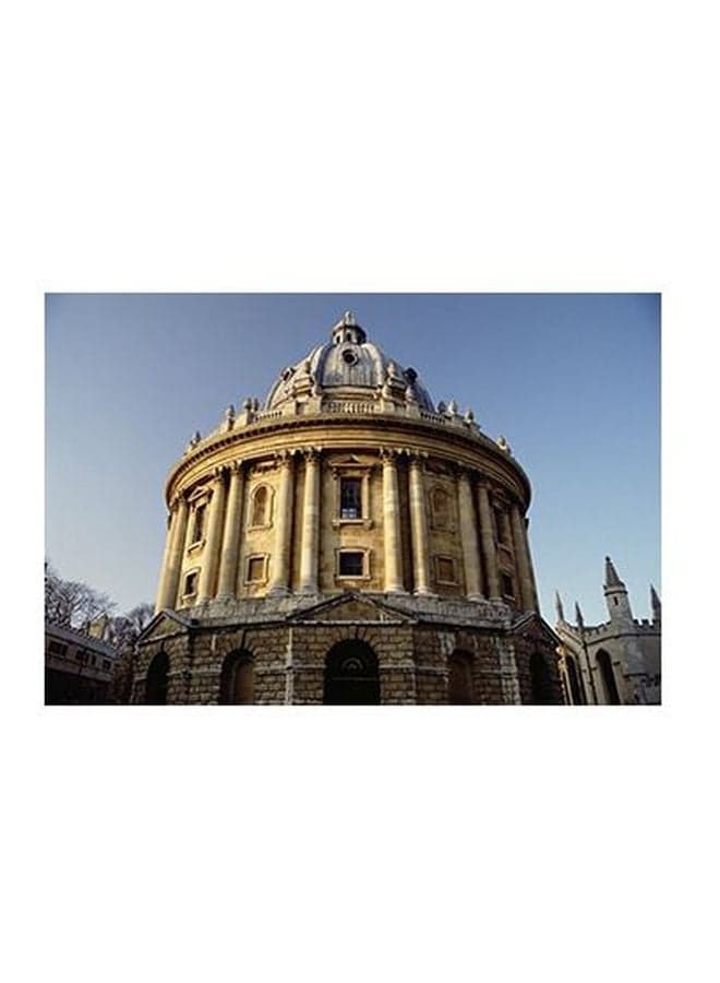 Decorative Wall Poster Blue/Yellow/Grey 15x20cm Posters & Prints