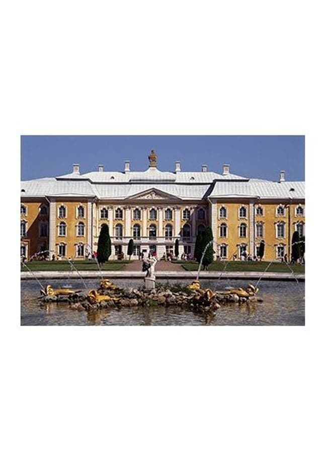 Decorative Wall Poster Blue/Yellow/White 15x20cm Posters & Prints