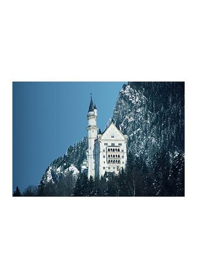 Decorative Wall Poster White/Green 15x20cm Posters & Prints
