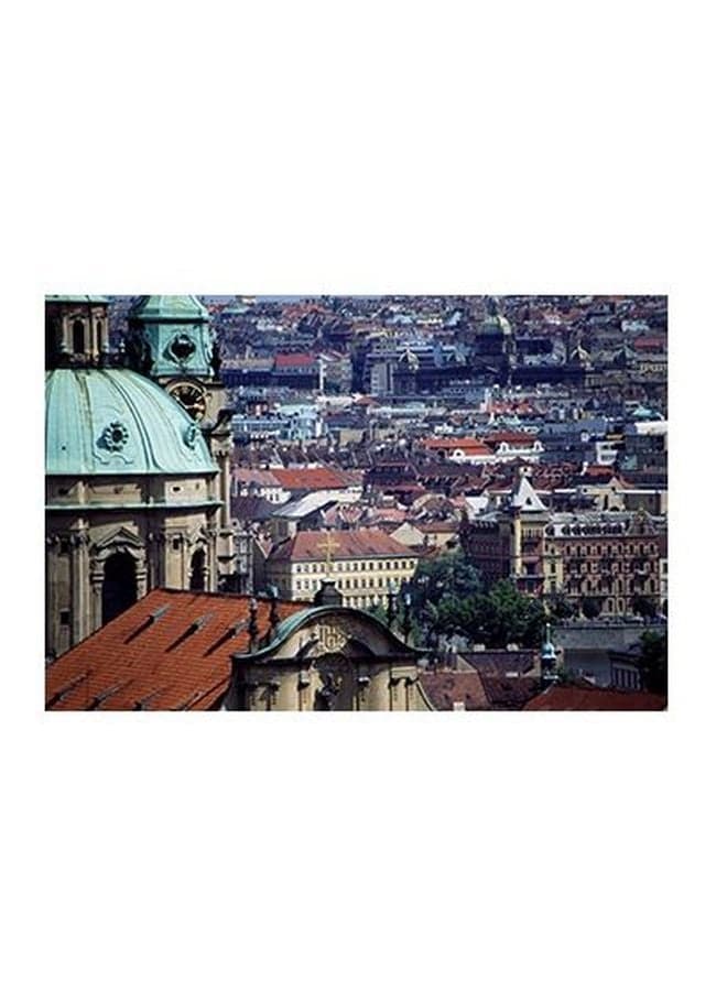 Decorative Wall Poster Yellow/Green/Red 15x20cm Posters & Prints