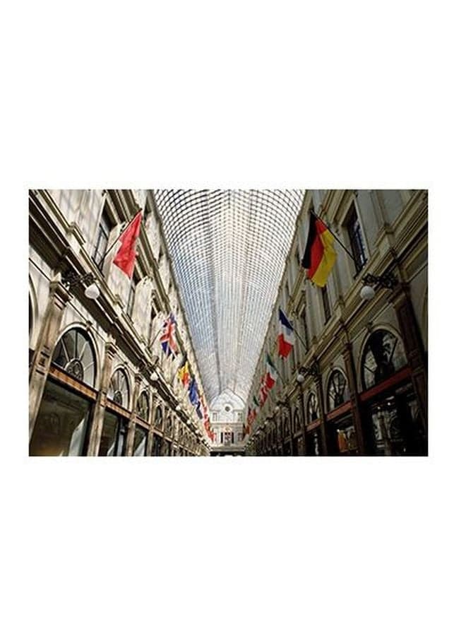 Decorative Wall Poster White/Red/Yellow 15x20cm Posters & Prints