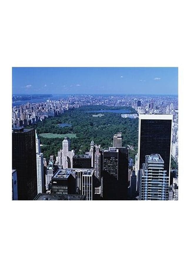 Decorative Wall Poster Blue/Green/White 15x20cm Posters & Prints