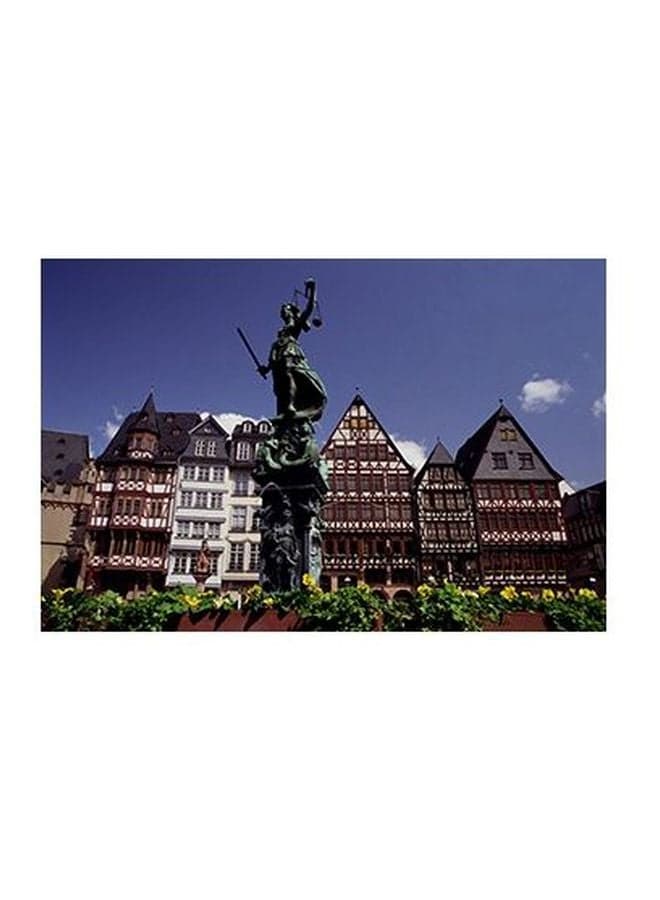 Decorative Wall Poster Brown/Grey 15x20cm Posters & Prints