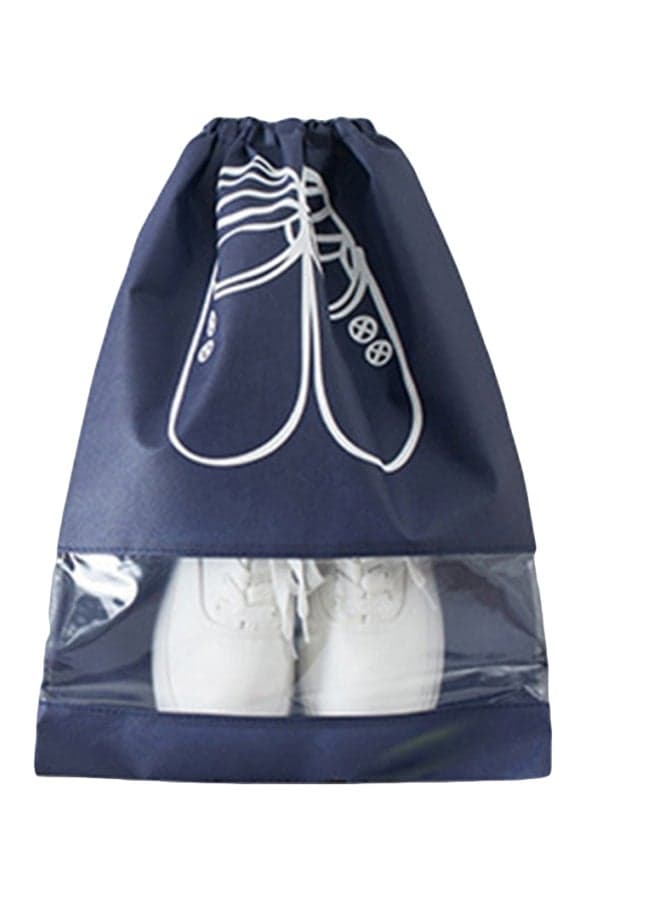 Dustproof Shoe Storage Bag Blue/White/Clear